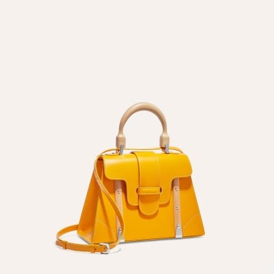 SAC SAIGON PM CUIR LISSE Yellow