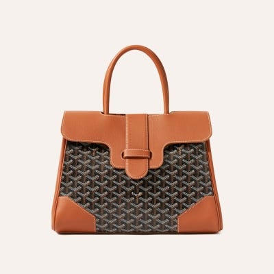 SAC CABAS SAIGON MM Noir & Naturel