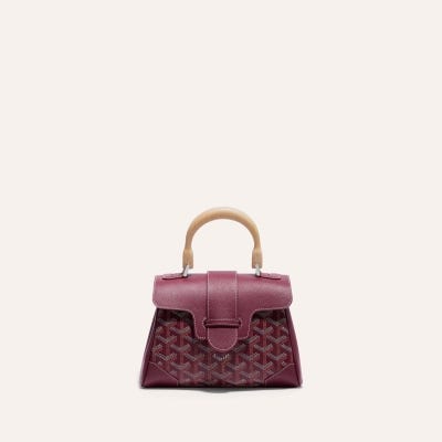 SAC SAIGON MINI SOUPLE Burgundy