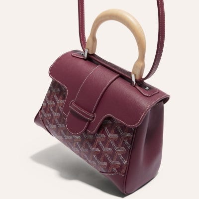 SAC SAIGON MINI SOUPLE Burgundy