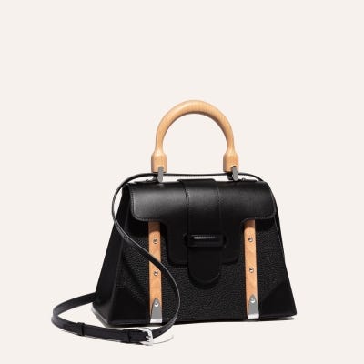 SAC SAIGON PM CUIR 블랙