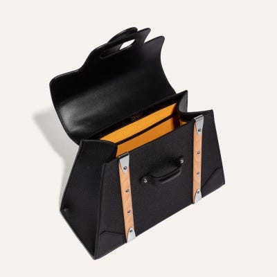 SAC SAIGON PM CUIR 블랙