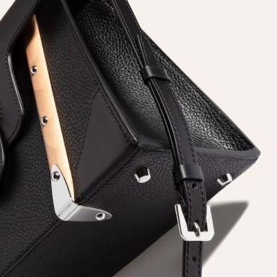 SAC SAIGON PM CUIR 블랙