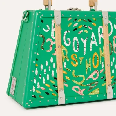 SAC MALLE SAIGON MINI 2 MARQUETERIE 2026 Meadow Green