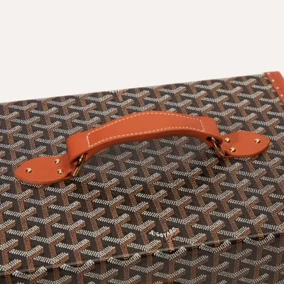 Sardaigne Vanity Case - Black & Tan