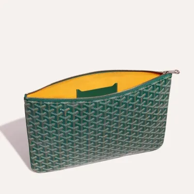POCHETTE SENAT MGM BANDES INITIALES ECO Green