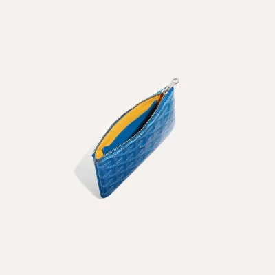 POCHETTE SENAT MINI BANDES INITIALES Sky Blue
