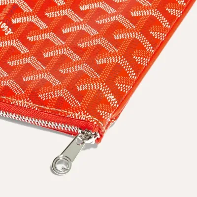 POCHETTE SENAT PM BANDES INITIALES ECO 오렌지