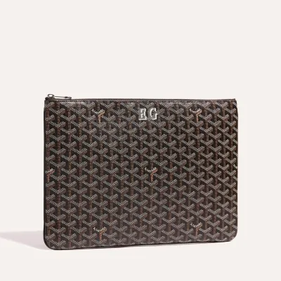 POCHETTE SENAT MGM INITIALES ECO 블랙