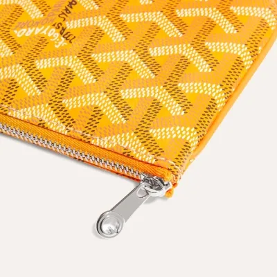 POCHETTE SENAT MINI INITIALES Yellow