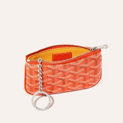 POCHETTE CLES SENAT NANO INITIALES Orange
