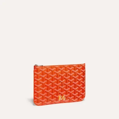 POCHETTE SENAT PM INITIALES ECO 오렌지