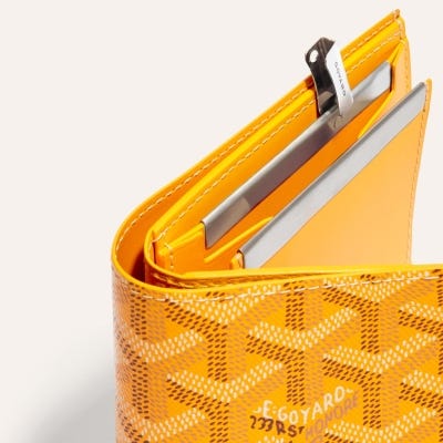 PORTEFEUILLE SAINT FLORENTIN Yellow