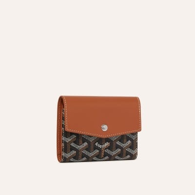 PORTEFEUILLE SAINT GABRIEL PM Black & Tan
