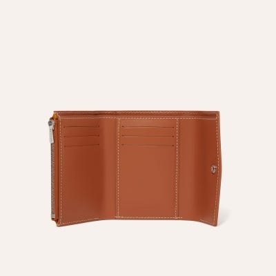 PORTEFEUILLE SAINT GABRIEL PM Black & Tan