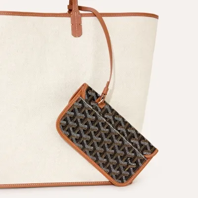 SAC SAINT LOUIS CROC GM Black & Tan