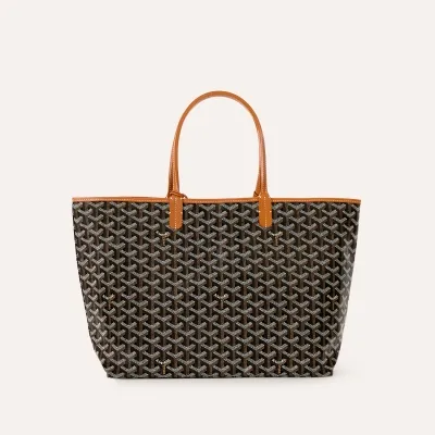 SAC SAINT LOUIS CROC PM Black & Tan