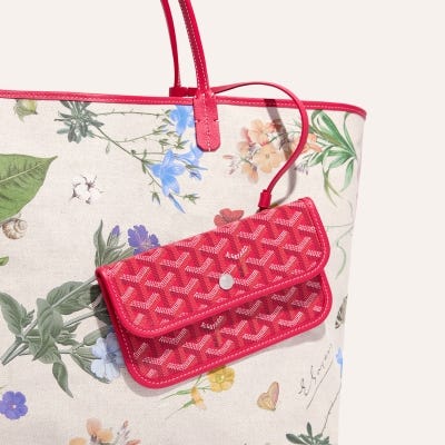 SAC SAINT LOUIS GM ENVERS FLORAL 2025 Fuchsia