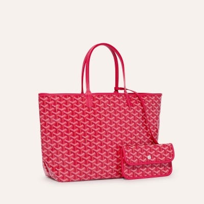 SAC SAINT LOUIS PM ENVERS FLORAL 2025 Fuchsia