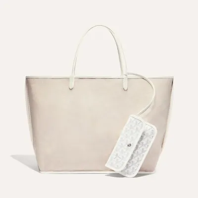 SAC SAINT LOUIS GM INITIALES Blanc