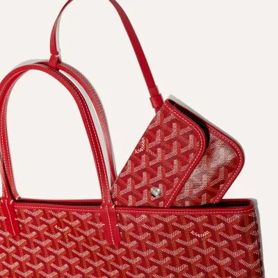 SAC SAINT LOUIS PM INITIALES Rouge