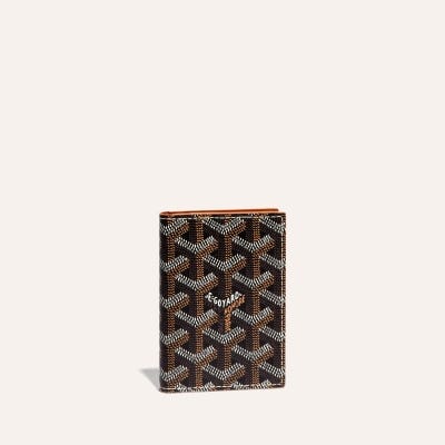 PORTE-CARTES SAINT MARC 2 Black & Tan