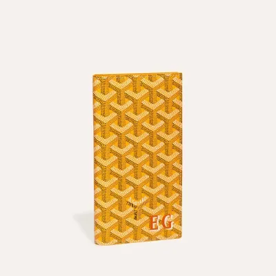PORTEFEUILLE SAINT ROCH INITIALES ECO Yellow