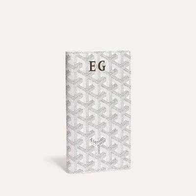 PORTEFEUILLE SAINT ROCH INITIALES ECO ホワイト
