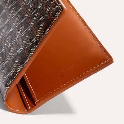 PORTEFEUILLE SAINT ROCH 블랙 & 탄
