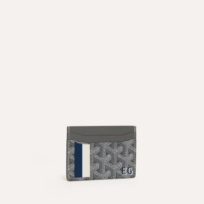 PORTE-CARTES SAINT SULPICE BANDES INITIALES ECO 그레이