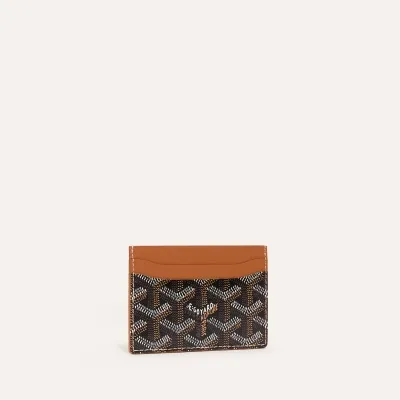 PORTE-CARTES SAINT SULPICE Black & Tan