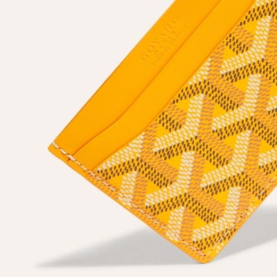PORTE-CARTES SAINT SULPICE Yellow