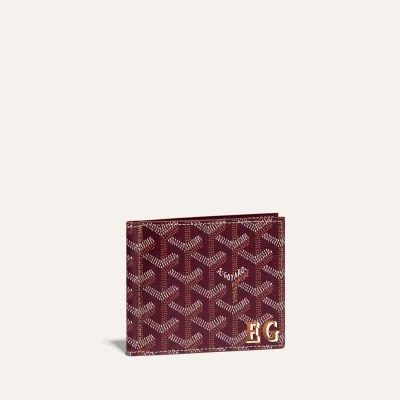 PINCE BILLET SAINT THOMAS INITIALES 버건디