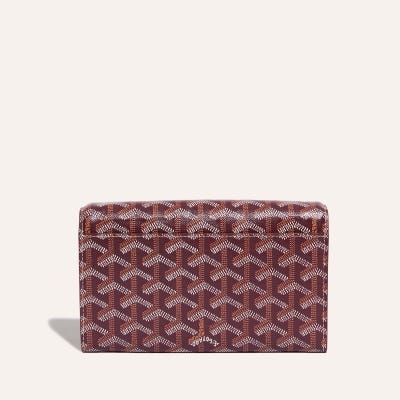 PORTEFEUILLE POCHETTE VARENNE 3 Bordeaux