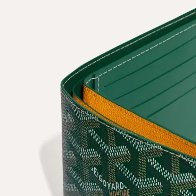 PORTEFEUILLE VICTOIRE BANDES INITIALES ECO Green