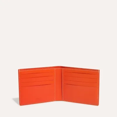 PORTEFEUILLE VICTOIRE INITIALES ECO 오렌지