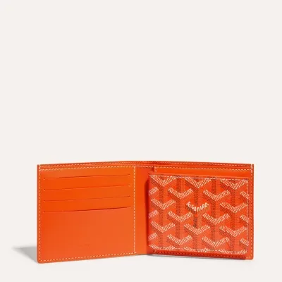 PORTEFEUILLE VICTOIRE INITIALES ECO 오렌지