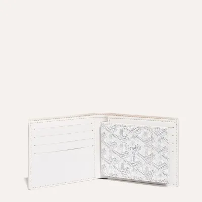 PORTEFEUILLE VICTOIRE INITIALES ECO White