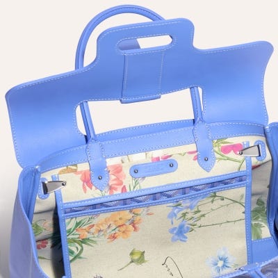 SAC CABAS SAIGON MM ENVERS FLORAL 2025 Iris