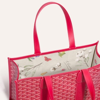 SAC VILLETTE PM ENVERS FLORAL 2025 Fuchsia