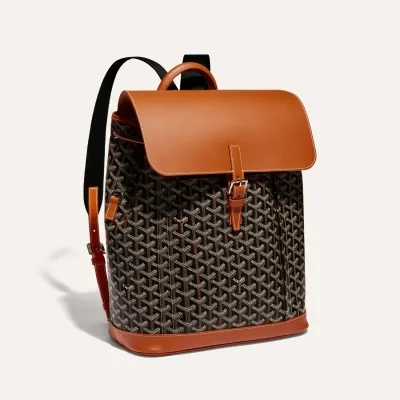 Alpin MM Backpack - Black & Tan