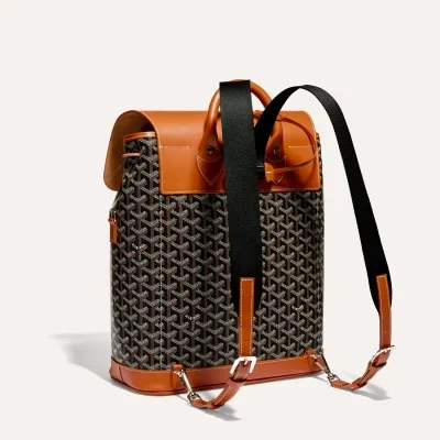 Alpin MM Backpack - Black & Tan
