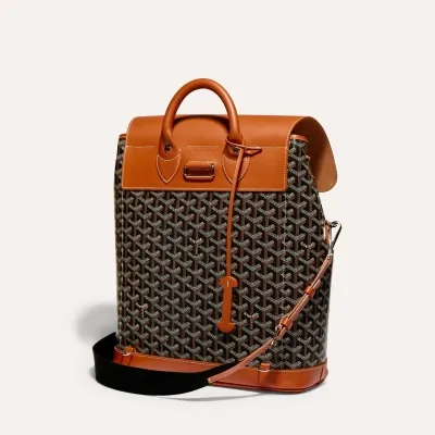Alpin MM Backpack - Black & Tan