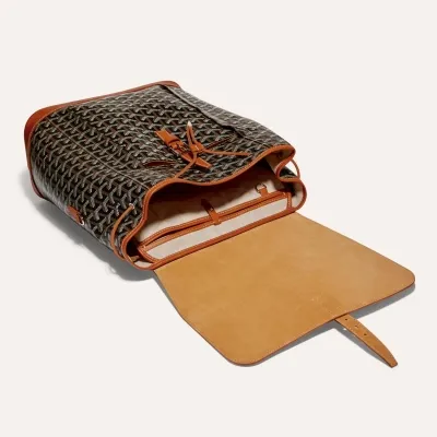 Alpin MM Backpack - Black & Tan
