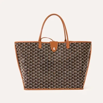 Anjou GM Bag - Black & Tan