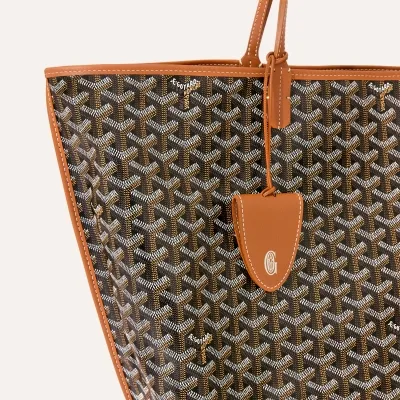 Anjou GM Bag - Black & Tan