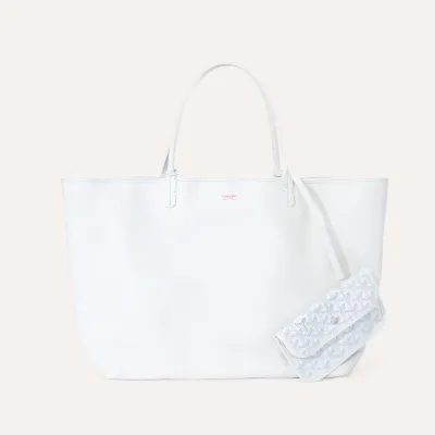 Anjou GM Bag - White