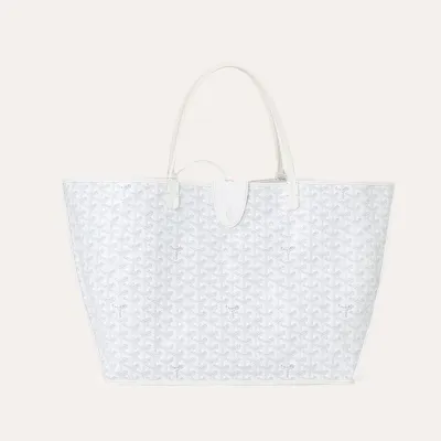 Anjou GM Bag - White