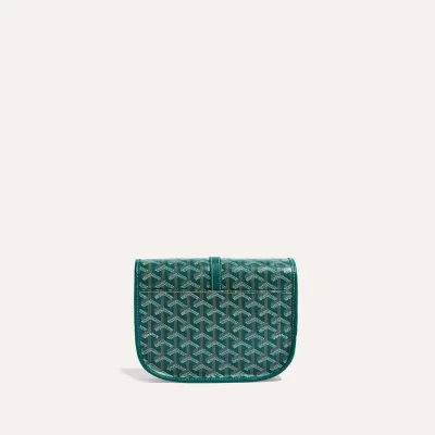 Belvédère PM bag Initials - Green