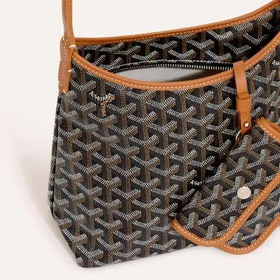 Hobo Bohème Mini bag - Black & Tan